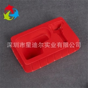 阳泉红色植绒吸塑内托